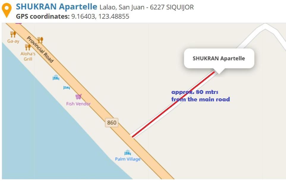 Shukran Apartelle Siquijor Zewnętrze zdjęcie